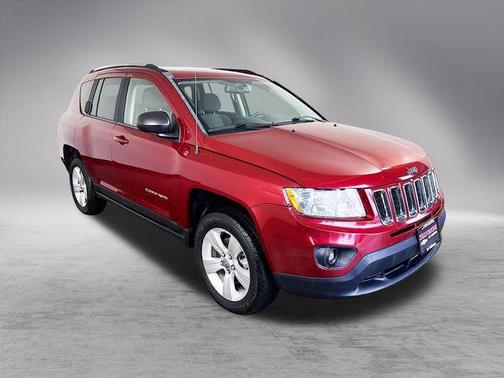 Deep Cherry Red Crystal Pearlcoat 2013 Jeep Compass Latitude