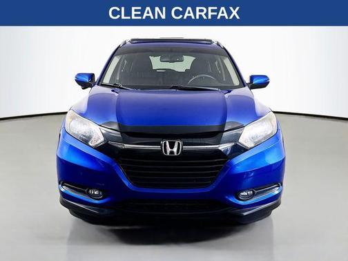 Aegean Blue Metallic 2018 Honda HR-V EX-L w/Navigation