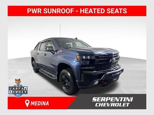 Northsky Blue Metallic 2020 Chevrolet Silverado 1500 LT Trail Boss