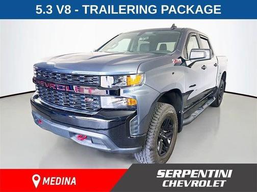 Shadow Gray Metallic 2021 Chevrolet Silverado 1500 Custom Trail Boss
