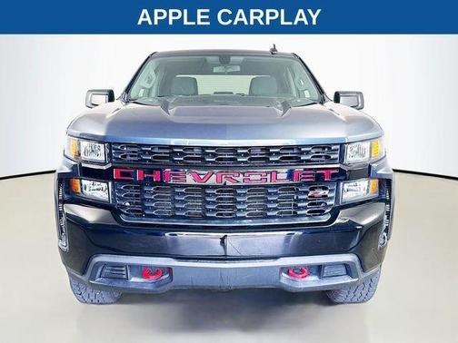 Shadow Gray Metallic 2021 Chevrolet Silverado 1500 Custom Trail Boss