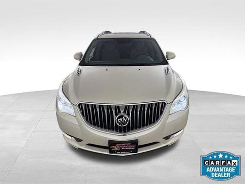 White Diamond Clearcoat 2014 Buick Enclave Leather