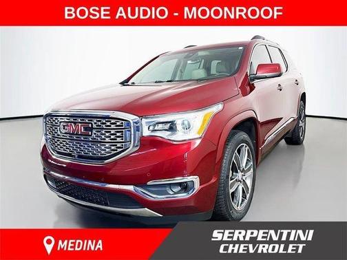 Crimson Red Tintcoat 2018 GMC Acadia Denali
