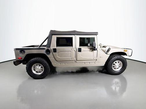 Metallic Pewter 2003 Hummer H1 Open Top