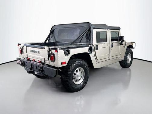 Metallic Pewter 2003 Hummer H1 Open Top