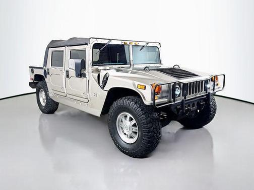 Metallic Pewter 2003 Hummer H1 Open Top