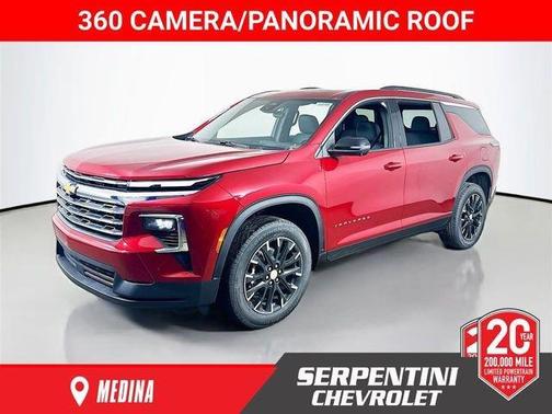 Radiant Red 2026 Chevrolet Traverse LT