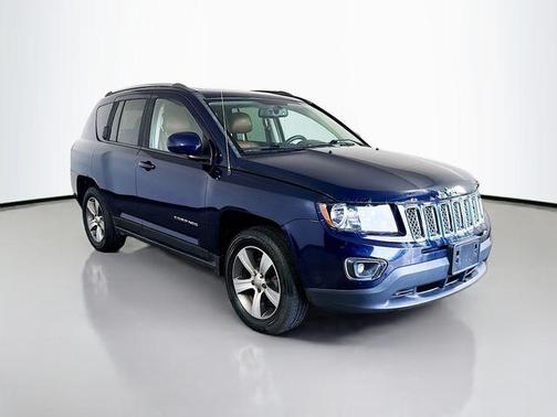 True Blue Pearlcoat 2016 Jeep Compass High Altitude