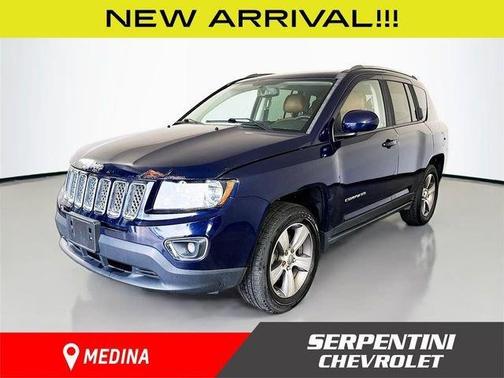 True Blue Pearlcoat 2016 Jeep Compass High Altitude