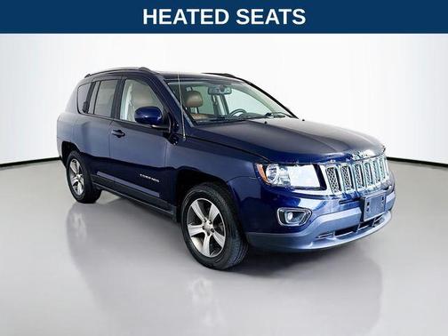 True Blue Pearlcoat 2016 Jeep Compass High Altitude