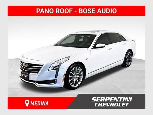 Crystal White Tri-Coat 2016 Cadillac CT6 3.0L Twin Turbo Premium Luxury