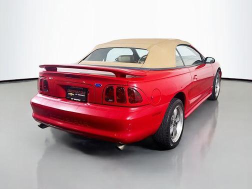 Red 1997 Ford Mustang SVT Cobra
