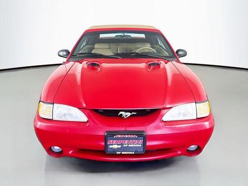 Red 1997 Ford Mustang SVT Cobra