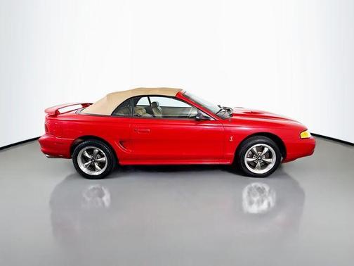 Red 1997 Ford Mustang SVT Cobra