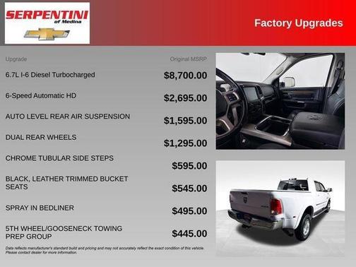 Bright White Clearcoat 2017 RAM 3500 Laramie