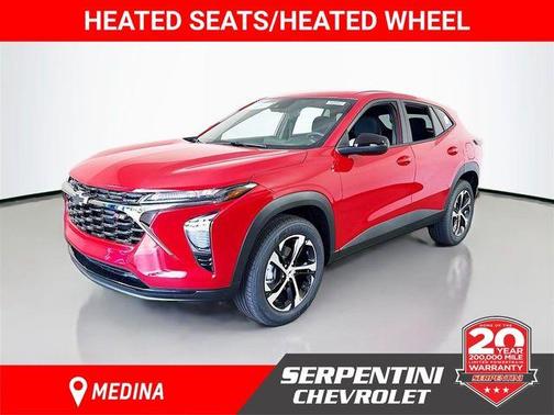 Red 2026 Chevrolet Trax 1RS