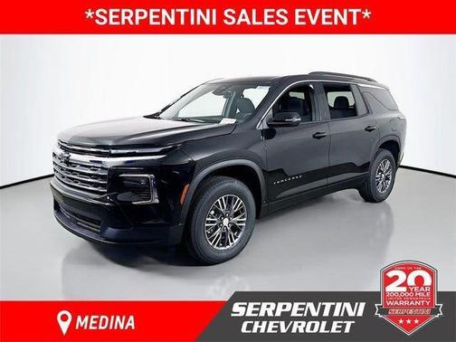 Mosaic Black Metallic 2026 Chevrolet Traverse LT