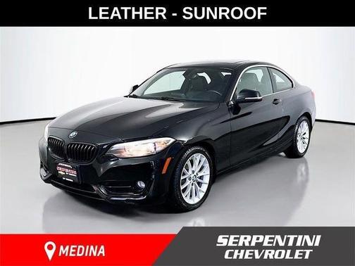 Jet Black 2016 BMW 228 i xDrive