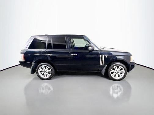 Black 2007 Land Rover Range Rover HSE