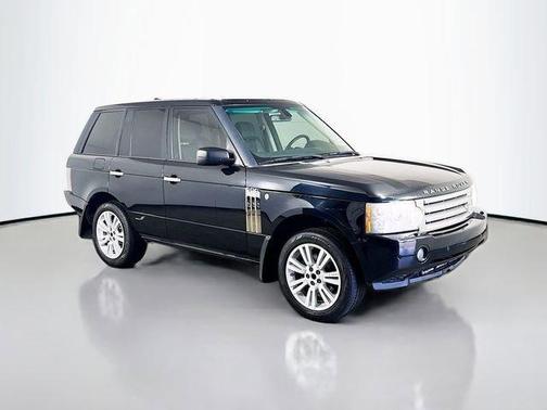 Black 2007 Land Rover Range Rover HSE