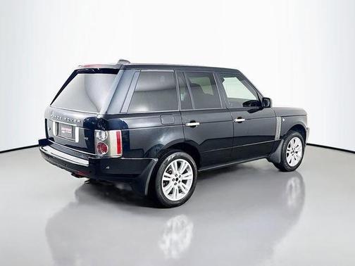 Black 2007 Land Rover Range Rover HSE