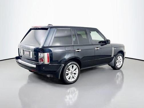Black 2007 Land Rover Range Rover HSE