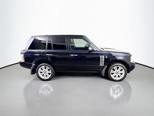 Black 2007 Land Rover Range Rover HSE