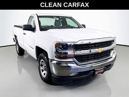 Summit White 2018 Chevrolet Silverado 1500 WT