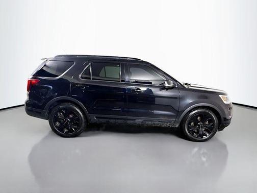Agate Black Metallic 2019 Ford Explorer sport