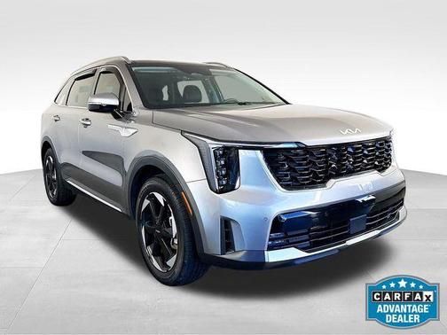 Steel Gray 2025 Kia Sorento Hybrid EX