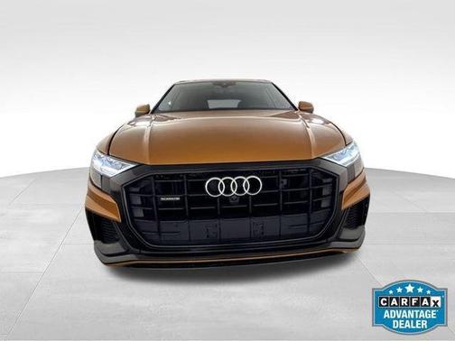 Dragon Orange Metallic 2021 Audi Q8 55 Premium Plus