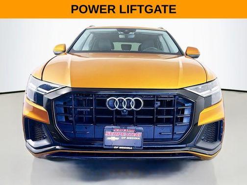 Dragon Orange Metallic 2021 Audi Q8 55 Premium Plus