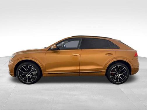 Dragon Orange Metallic 2021 Audi Q8 55 Premium Plus