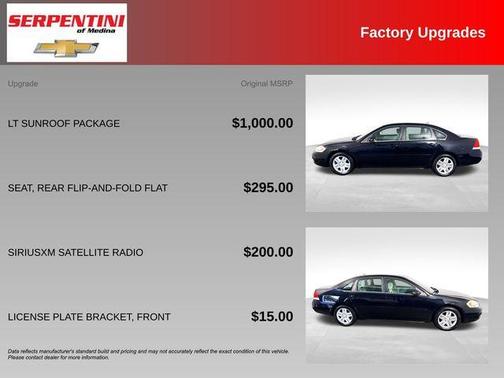 Black 2015 Chevrolet Impala Limited LT
