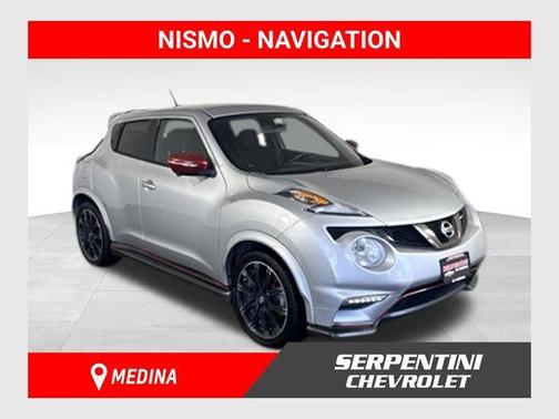 Brilliant Silver 2015 Nissan Juke NISMO