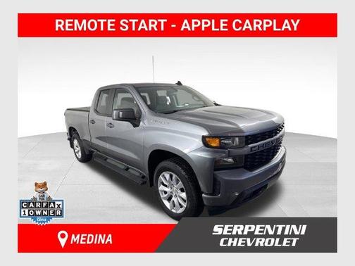 Satin Steel Metallic 2020 Chevrolet Silverado 1500 Custom