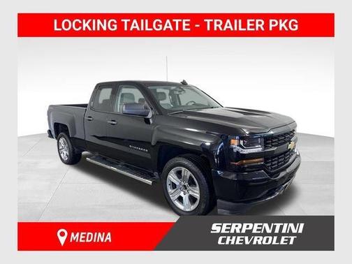 Black 2018 Chevrolet Silverado 1500 Custom