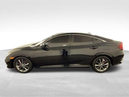 Black 2019 Honda Civic EX-L