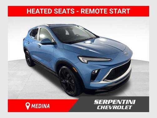 Aquamarine Blue Metallic 2025 Buick Encore GX Sport Touring