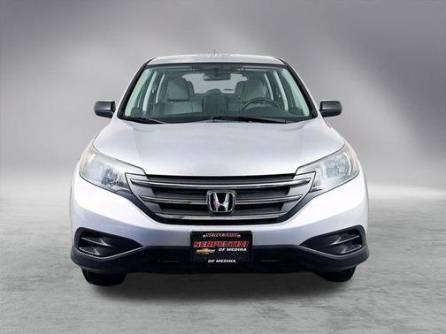 Alabaster Silver Metallic 2014 Honda CR-V LX