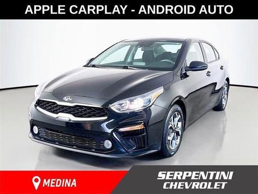 Aurora Black 2021 Kia Forte LXS