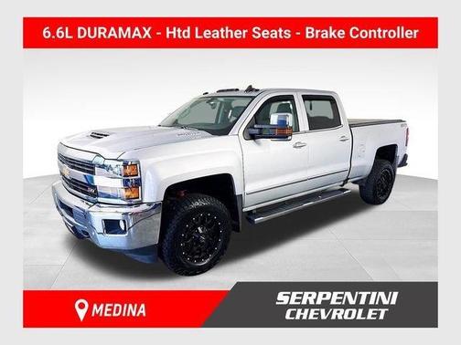 Silver Ice Metallic 2017 Chevrolet Silverado 3500 LTZ
