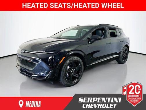 Black 2025 Chevrolet Equinox EV RS