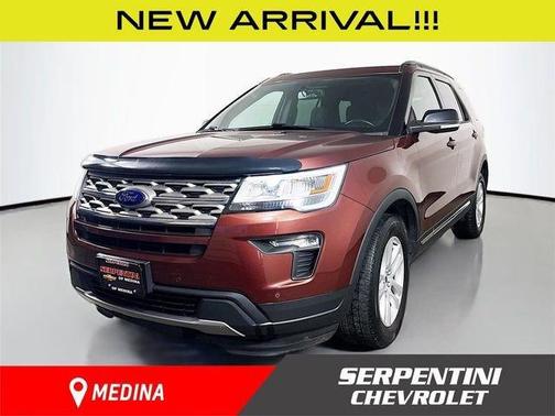Cinnamon Glaze Metallic 2018 Ford Explorer XLT