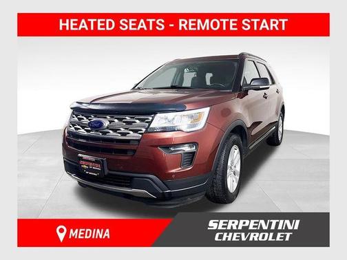 Cinnamon Glaze Metallic 2018 Ford Explorer XLT