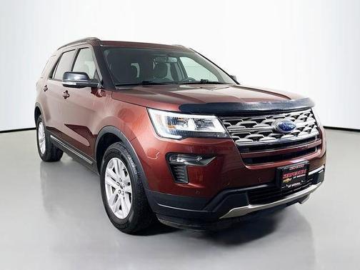 Cinnamon Glaze Metallic 2018 Ford Explorer XLT