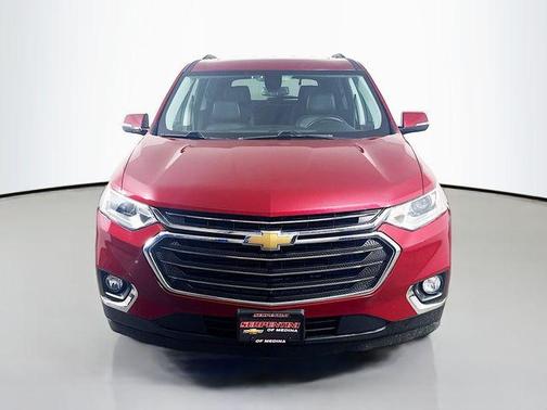 Cajun Red Tintcoat 2018 Chevrolet Traverse LT Leather