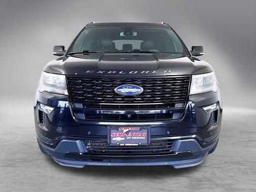 Black Metallic 2019 Ford Explorer sport