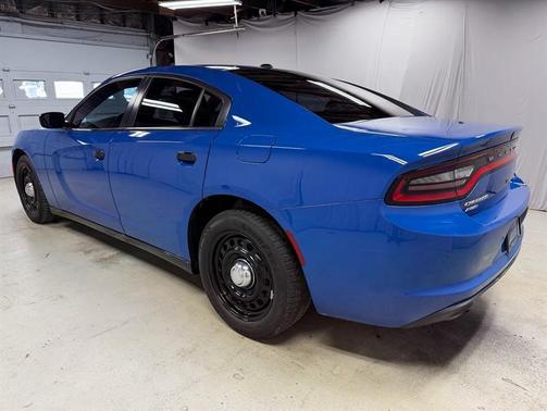 Blue 2021 Dodge Charger Police