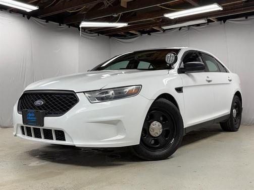 White 2017 Ford Sedan Police Interceptor Base